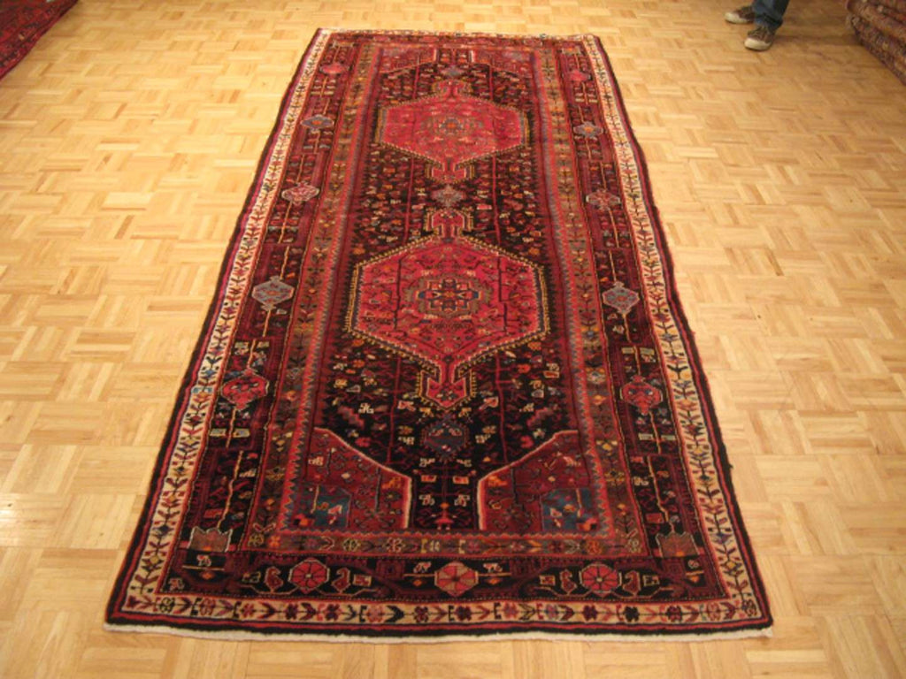 4' 9" x 11' 0" Persian Nahavand Runner image 1