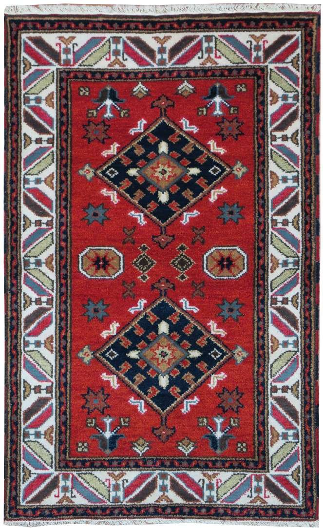 3' 0" x 5' 0" India Kazak Rug image 0