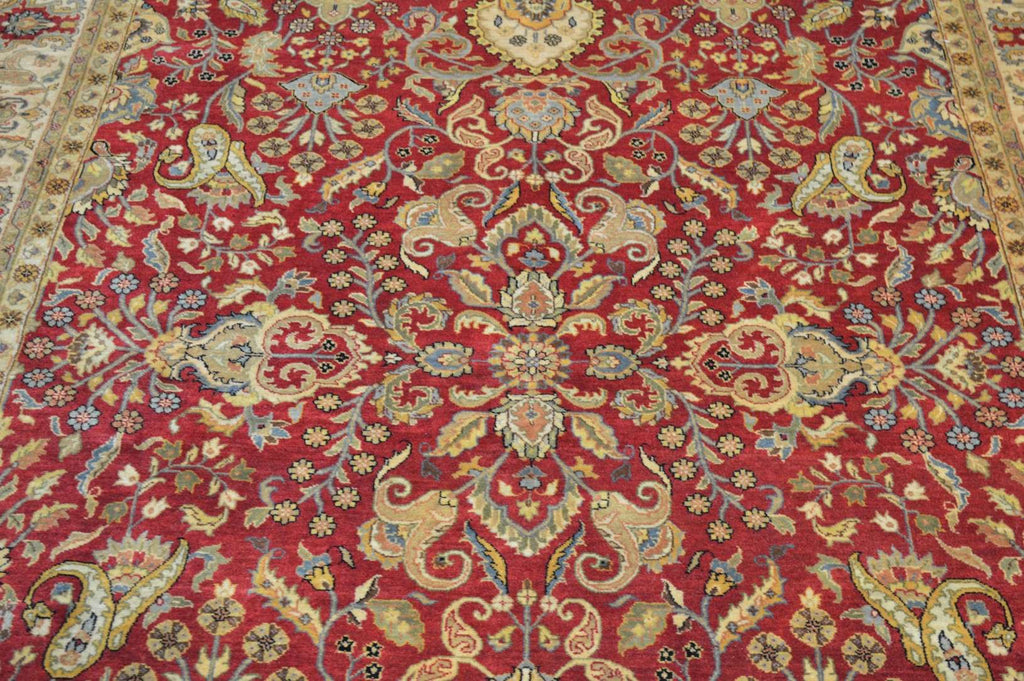 5' 8" x 9' 0" India Tabriz Rug image 8