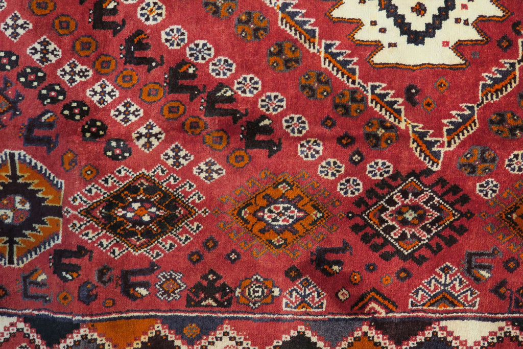 5' 4" x 8' 0" Persian Shiraz Rug image 11