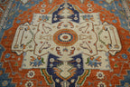 9' 0" x 12' 1" Pakistan Serapi Rug image 8
