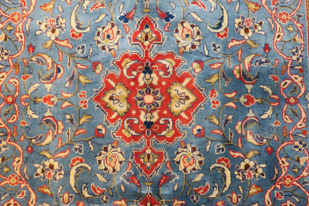 3' 5" x 5' 2" Persian Sarouk Rug image 10