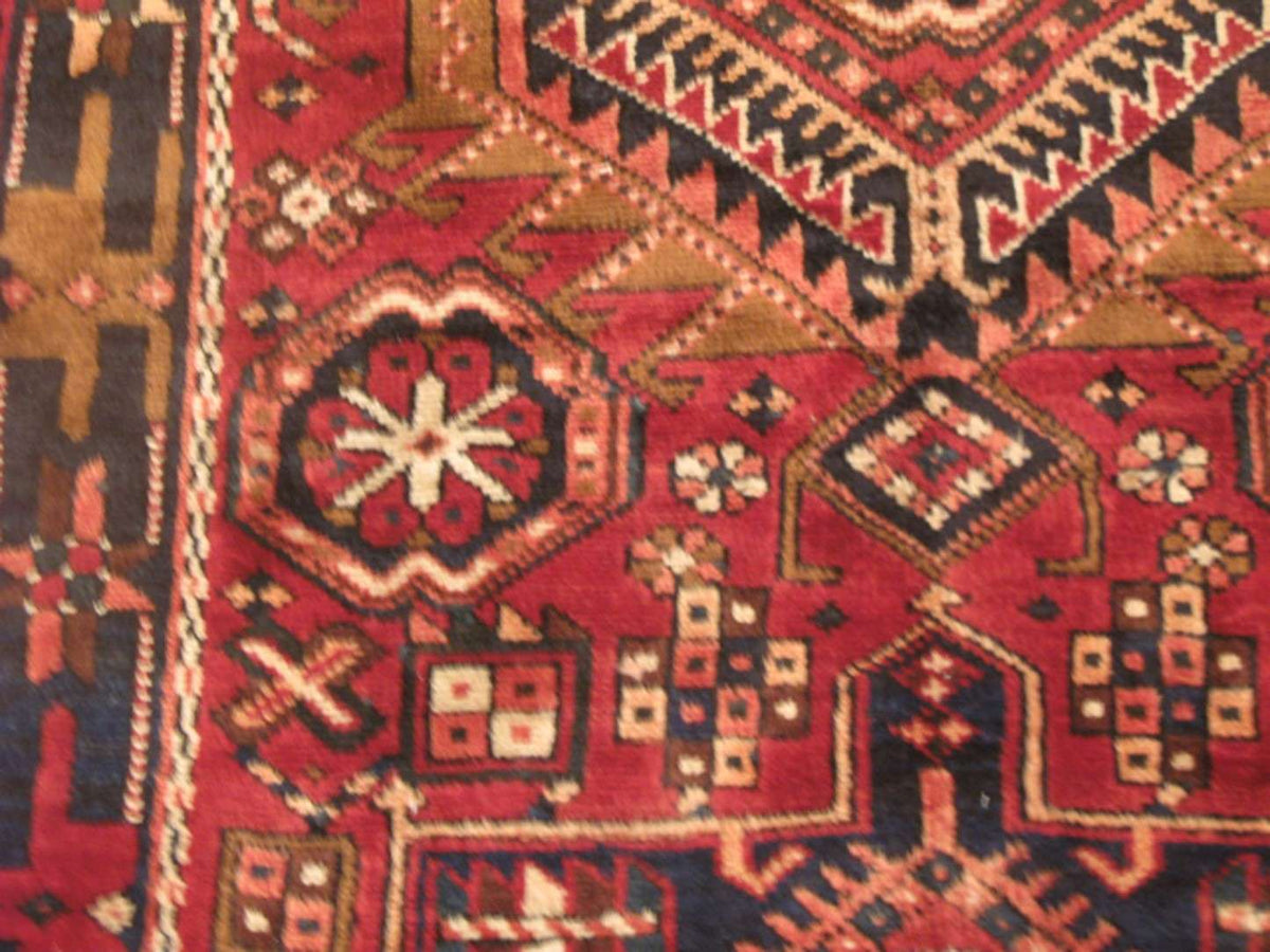 3' 7" x 11' 0" Persian Heriz Runner image 5