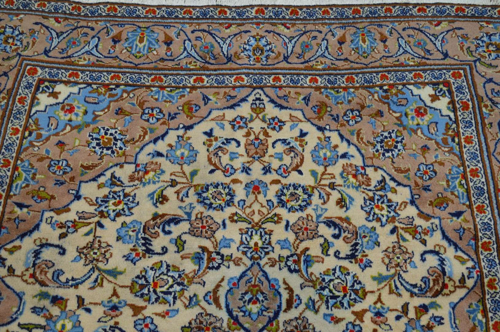 4' 8" x 8' 3" Persian Kashan Rug image 6