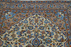 4' 8" x 8' 3" Persian Kashan Rug image 6