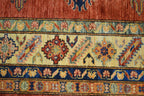 4' 8" x 6' 2" Pakistan Kazak Rug image 7