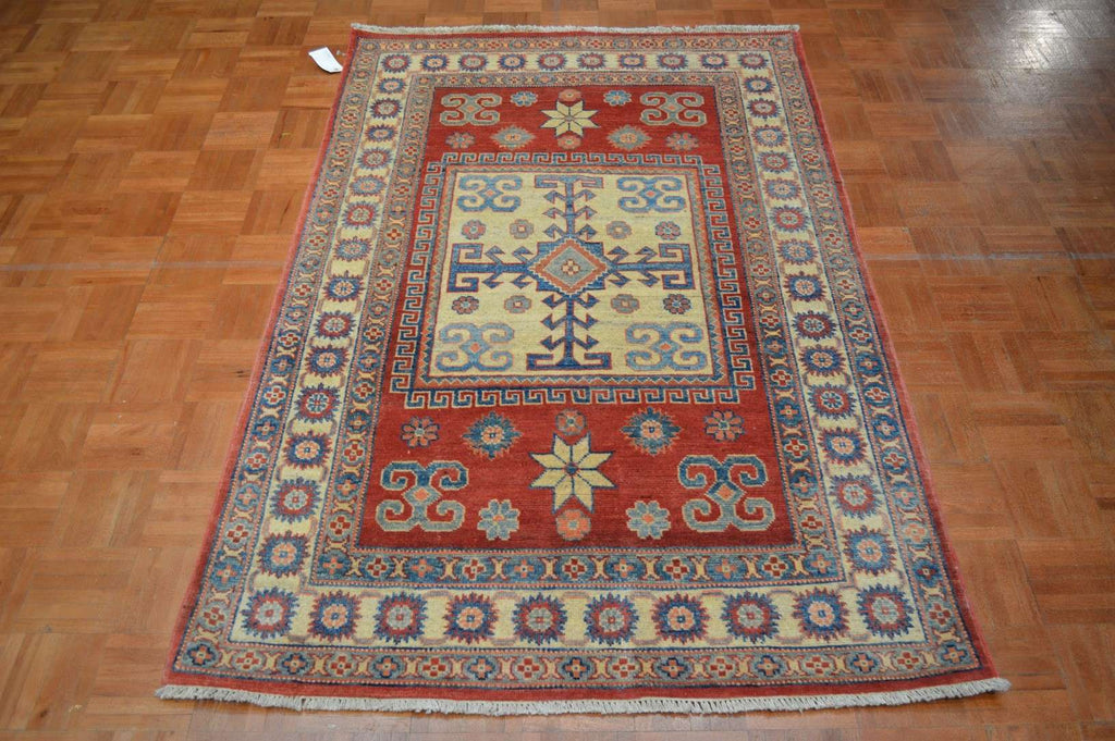 3' 8" x 6' 0" Pakistan Kazak Rug image 1
