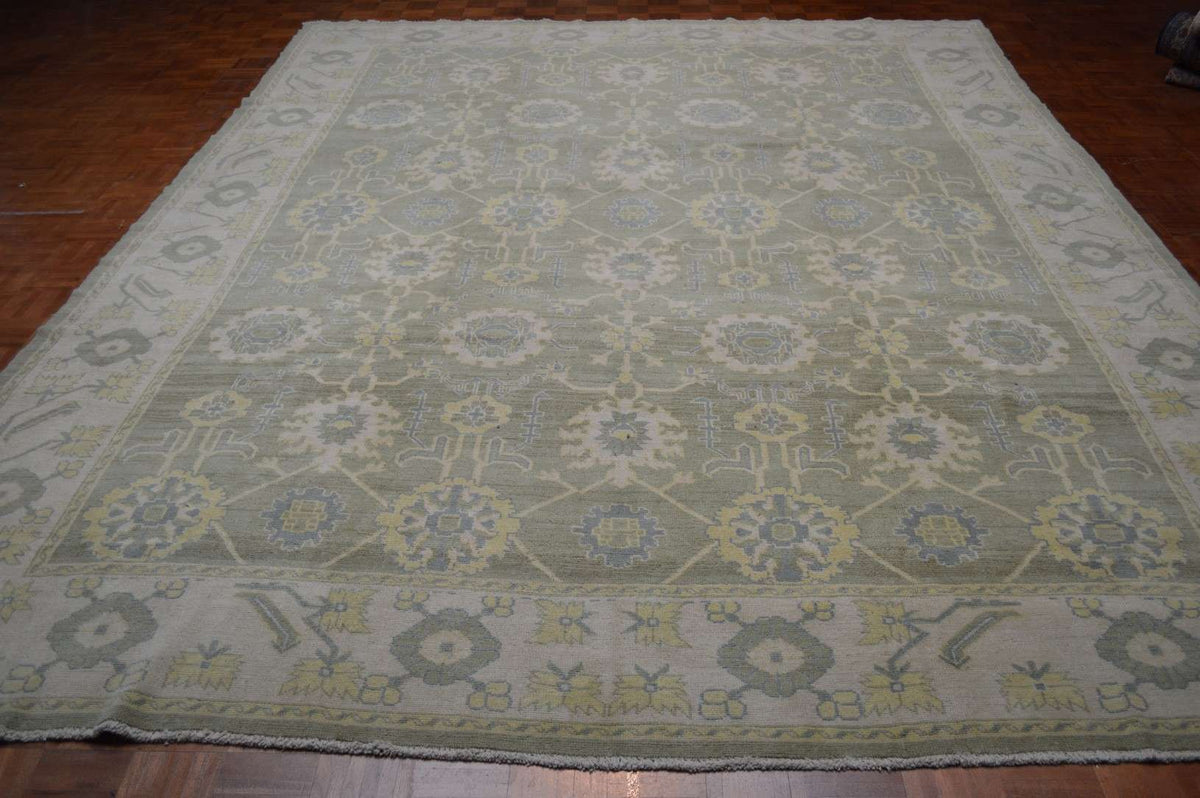 10' 3" x 13' 5" Turkish Oushak Rug image 1