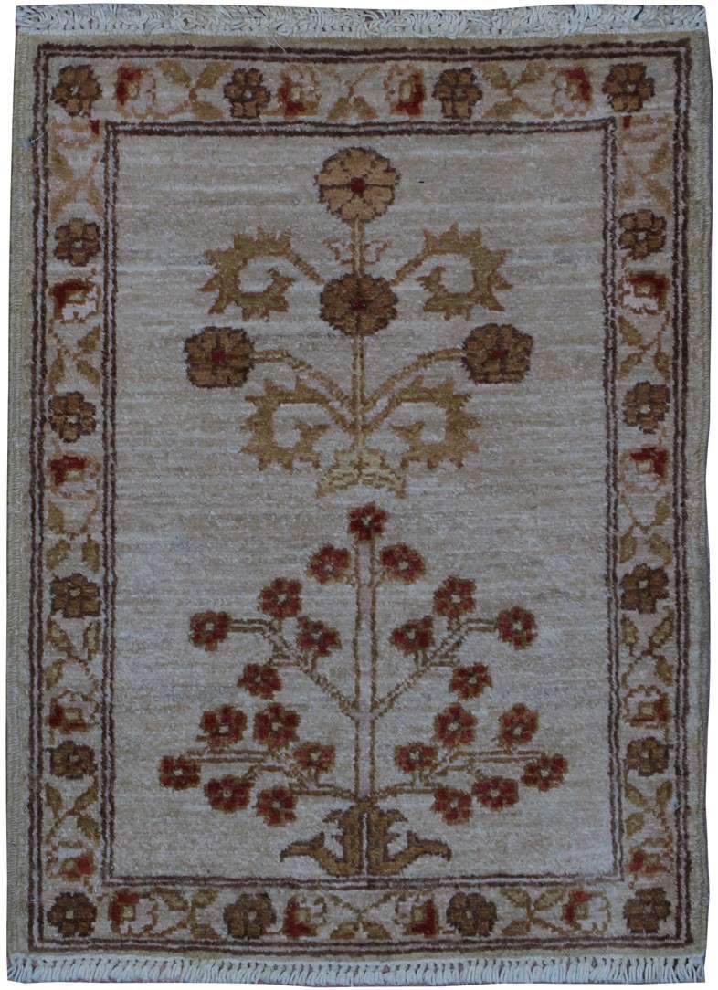 1' 7" x 2' 3" India Peshawar Rug image 0
