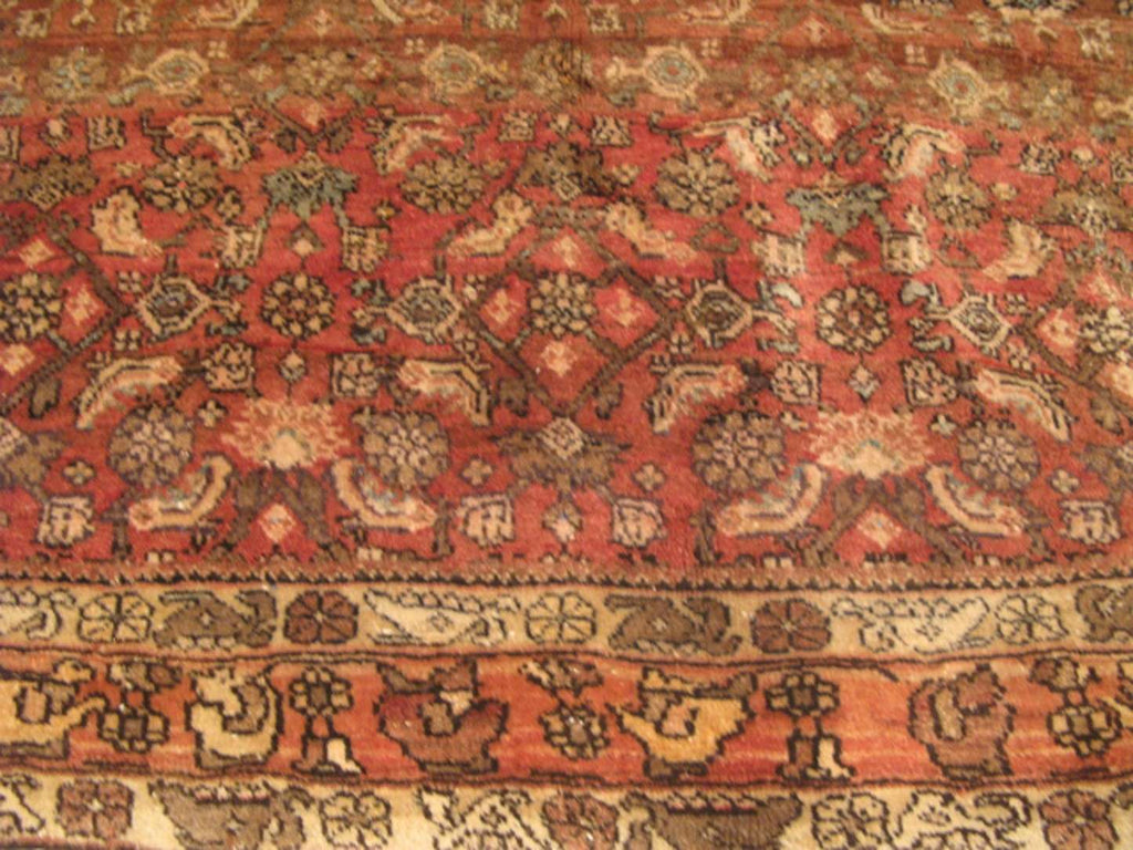 3' 8" x 4' 1" Persian Bijar Rug image 8