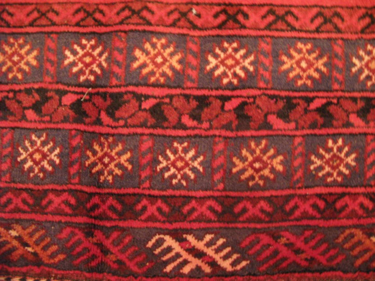 3' 1" x 6' 4" Persian Turkmen Runner image 5