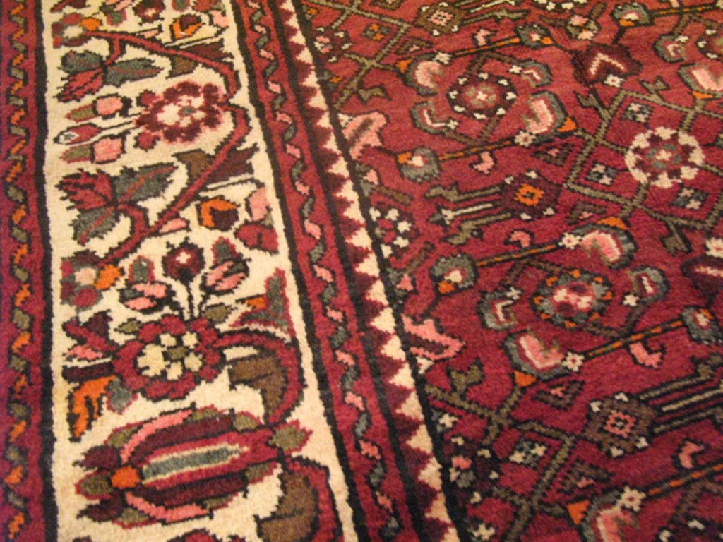 3' 4" x 9' 8" Persian Hosseinabad Runner image 2