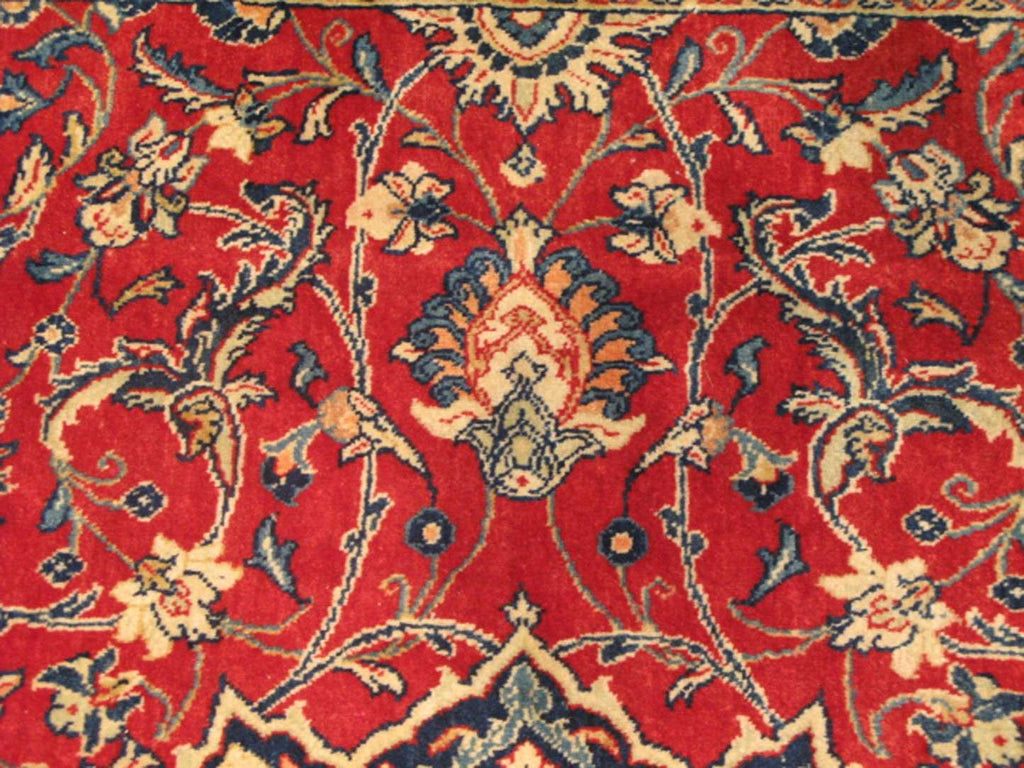 8' 9" x 12' 9" Persian Sarouk Rug image 7