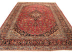 8' 1" x 12' 0" Persian Kashan Rug image 0
