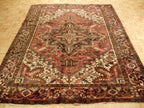 6' 9" x 8' 1" Persian Heriz Rug image 1