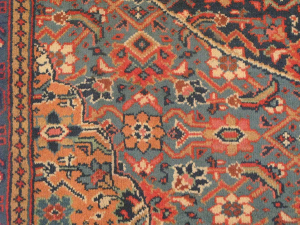 7' 3" x 10' 0" Persian Sarouk Rug image 2