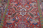 6' 5" x 9' 3" Persian Heriz Rug image 5