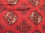6' 9" x 10' 1" Persian Turkmen Rug image 9