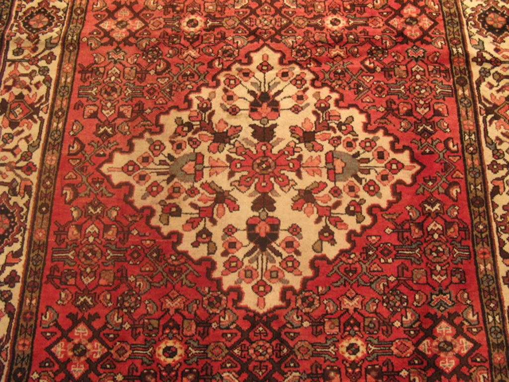 3' 8" x 10' 1" Persian Hosseinabad Runner image 3