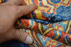 4' 0" x 6' 1" Pakistan Kazak Rug image 10