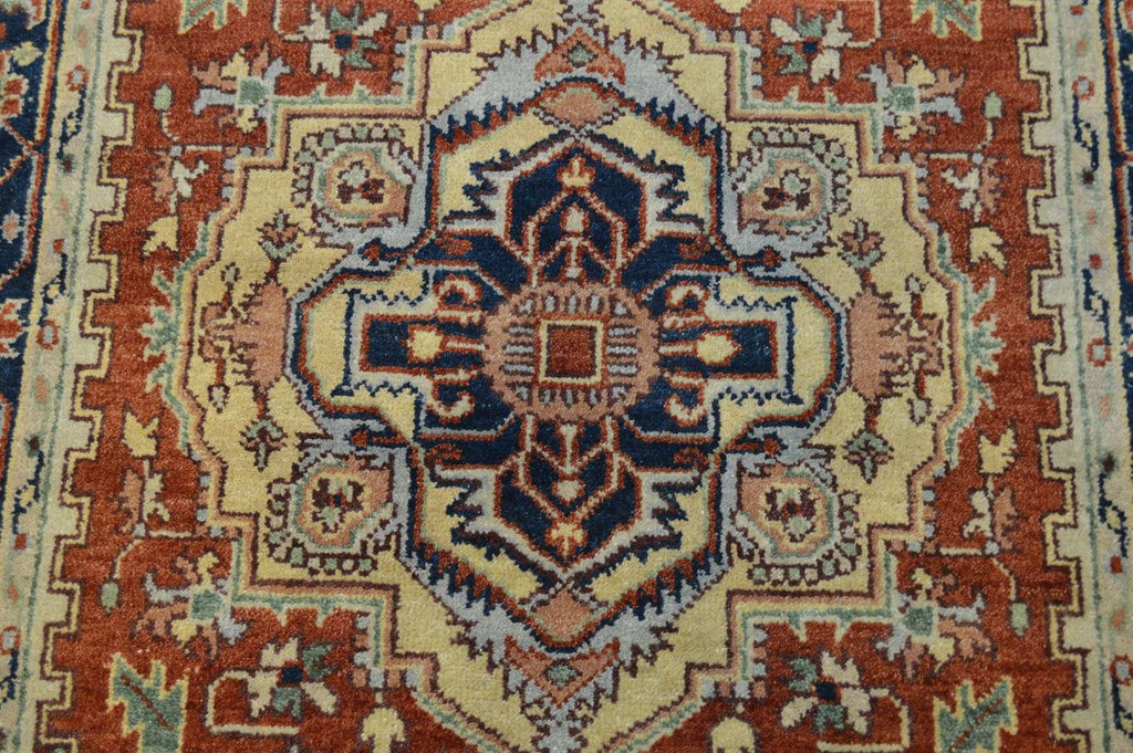 4' 0" x 6' 0" India Serapi Rug image 4