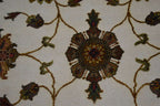 8' 4" x 8' 4" India Tabriz Round Rug image 4