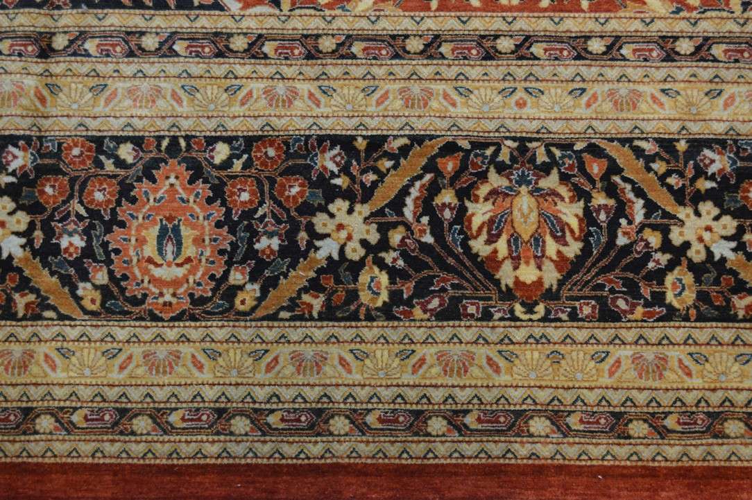 12' 1" x 17' 7" Pakistan Mogul Rug image 4
