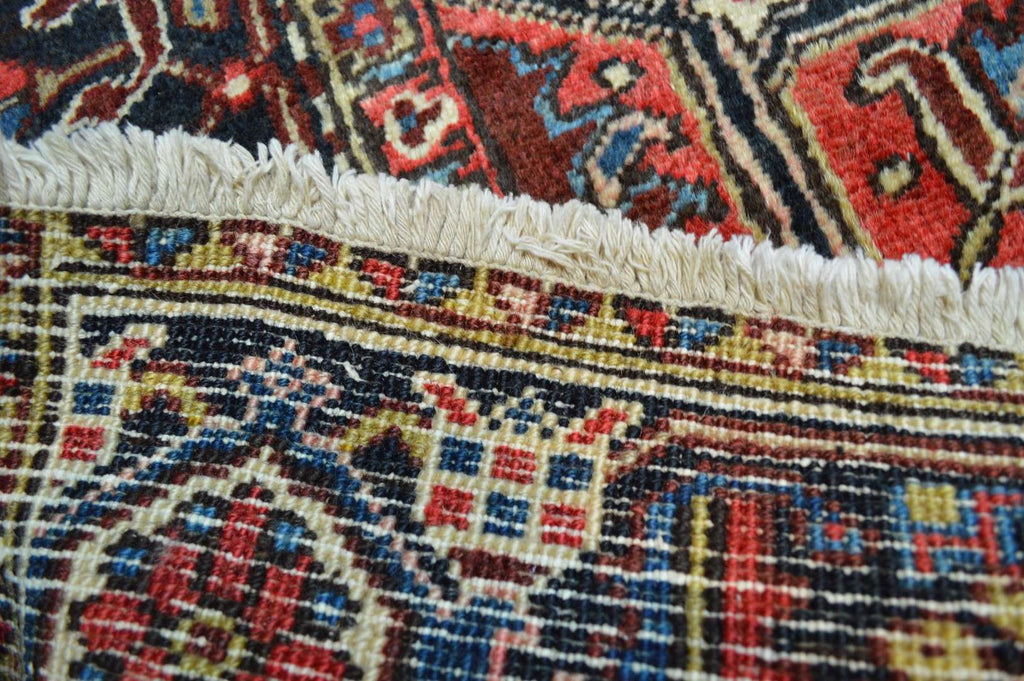 7' 4" x 8' 7" Persian Heriz Rug image 12