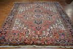 7' 6" x 10' 2" Persian Heriz Rug image 1