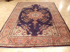 7' 0" x 9' 1" Persian Tabriz Rug image 1