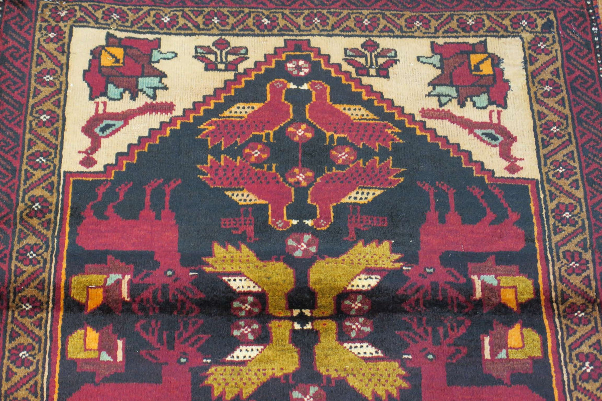 2' 2" x 3' 0" Persian Baluch Rug image 7