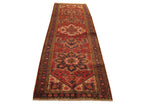 3' 4" x 10' 1" Persian Heriz Runner image 0