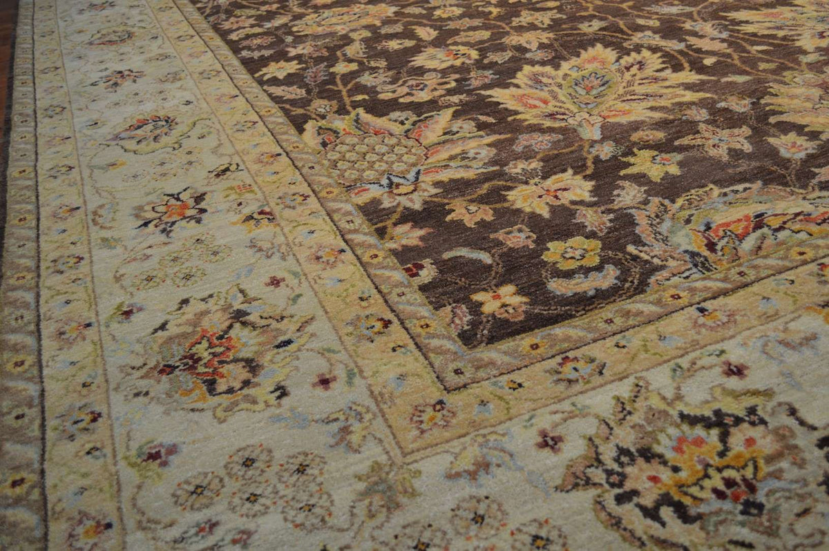 9' 0" x 12' 4" India Sultanabad Rug image 12