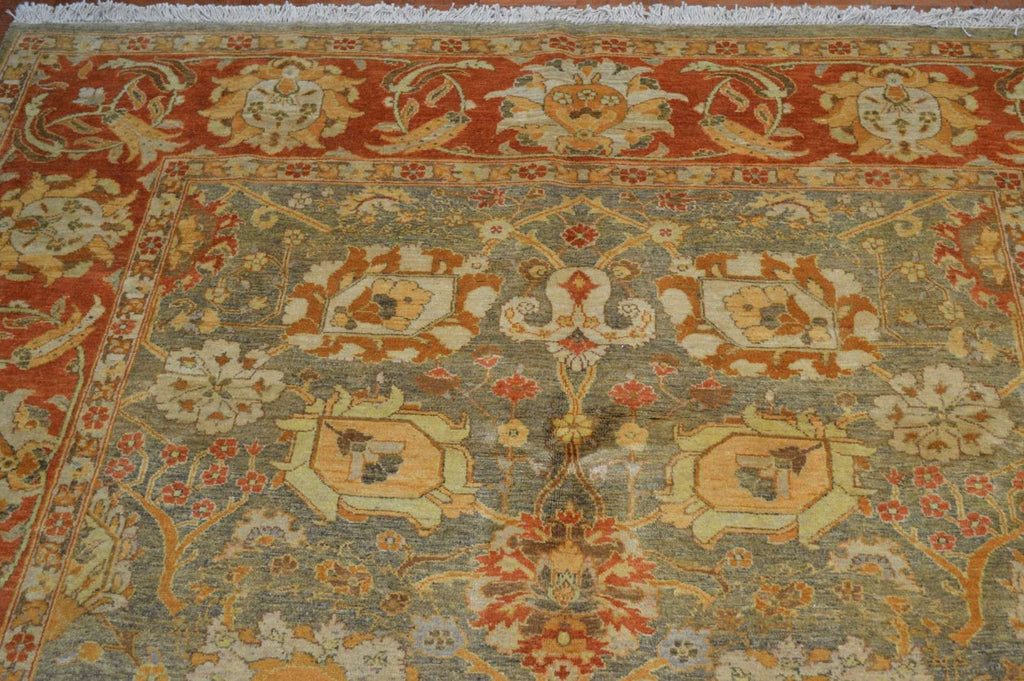 6' 1" x 8' 8" Pakistan Ottoman Rug image 4