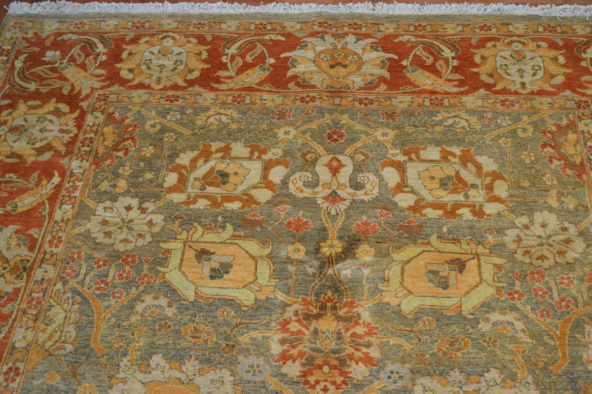 6' 1" x 8' 8" Pakistan Ottoman Rug image 4