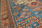 5' 0" x 7' 0" Pakistan Kazak Rug image 3