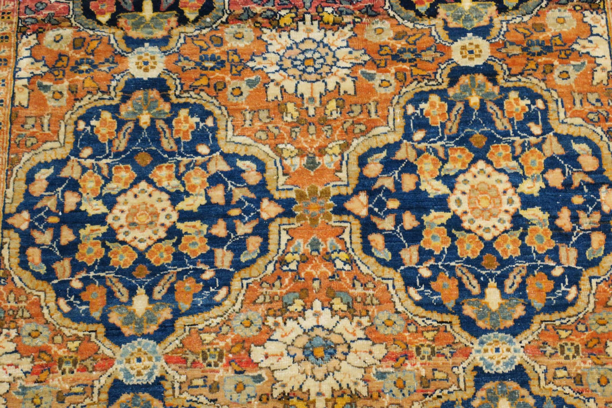3' 9" x 5' 4" Persian Tabriz Rug image 10