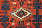 2' 5" x 4' 1" Persian Hamadan Rug image 7
