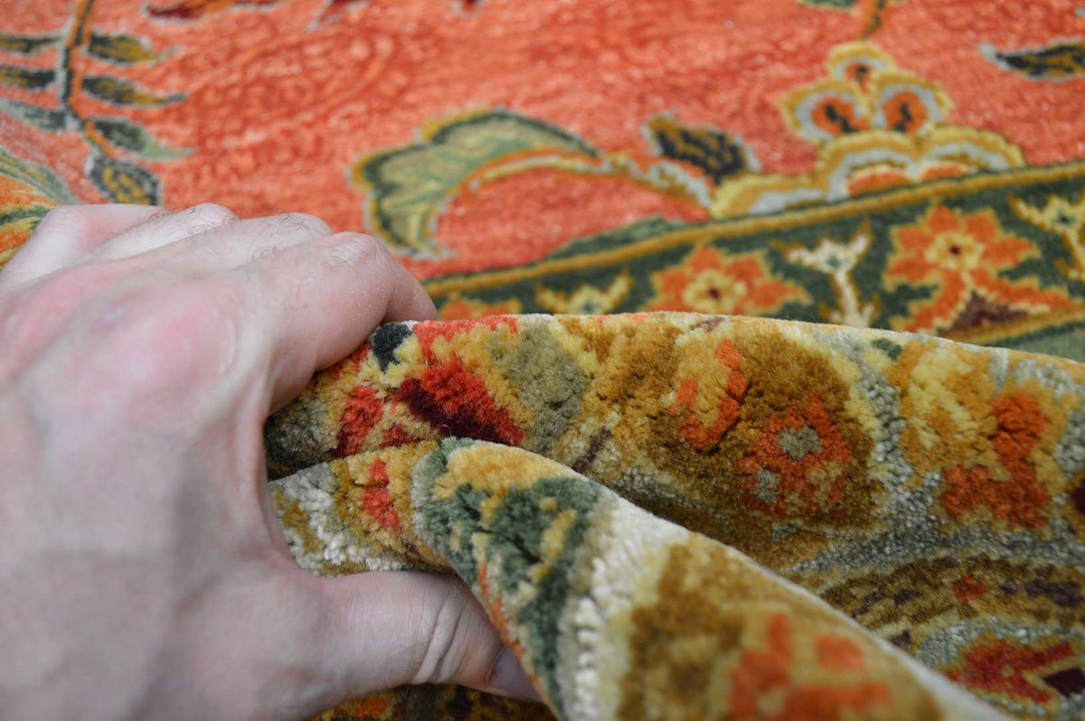 8' 1" x 9' 8" India Sultanabad Rug image 11