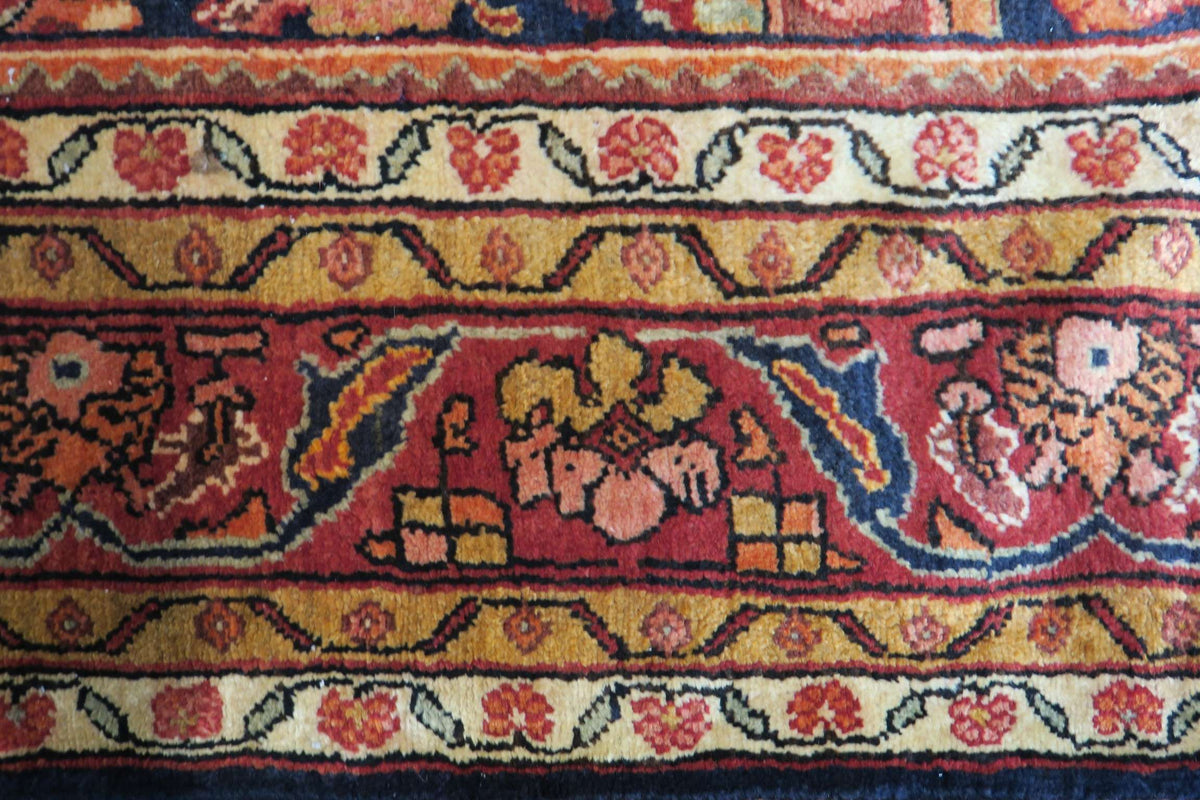 7' 1" x 10' 2" Persian Hamadan Rug image 9