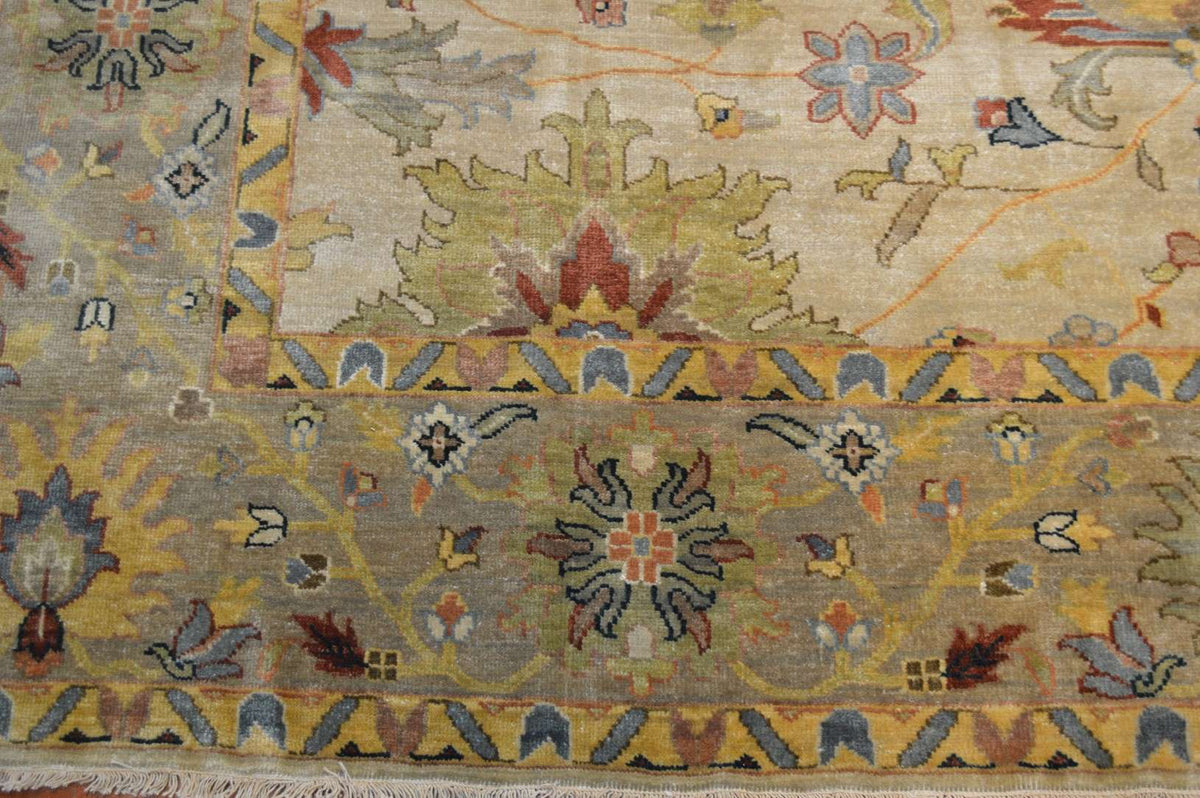 9' 2" x 11' 8" India Mahal Rug image 10