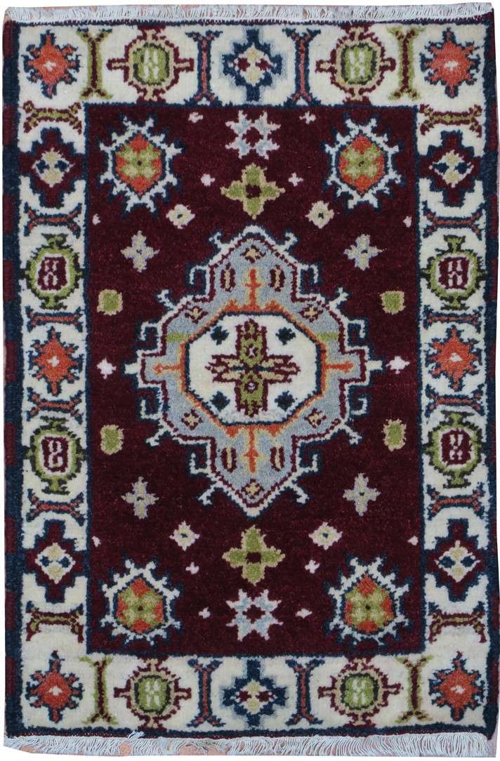 2' 0" x 3' 0" India Kazak Rug image 0
