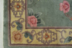 2' 1" x 4' 2" China Tabriz Rug image 1