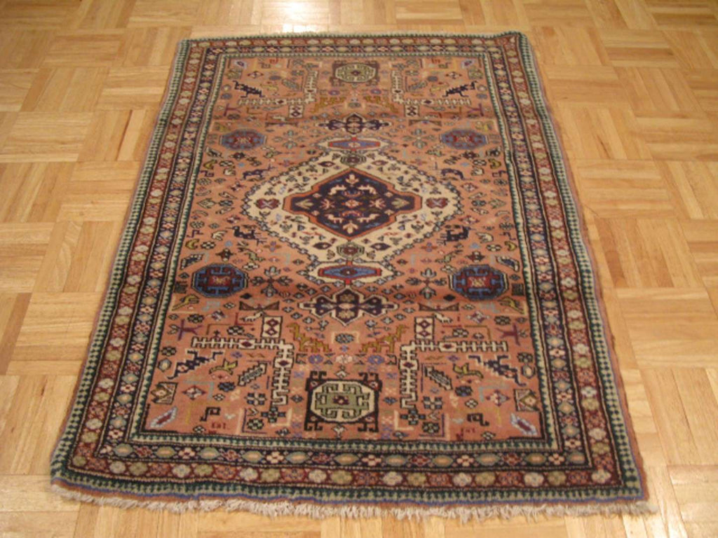 3' 6" x 3' 7" Persian Ardabil Square Rug image 1