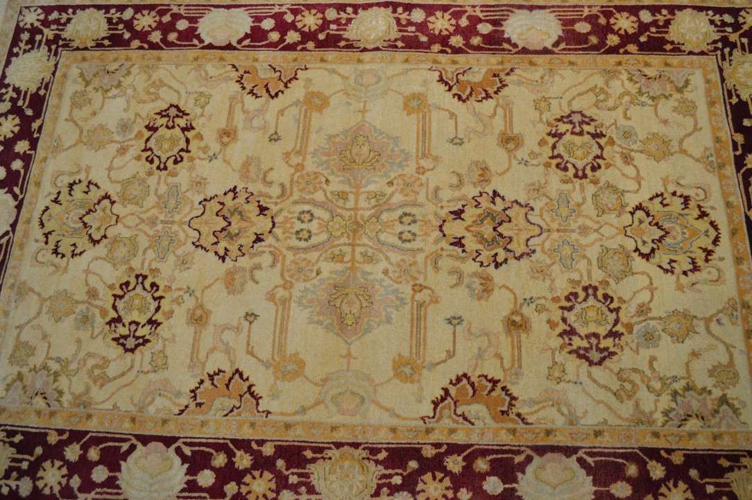4' 1" x 6' 3" Pakistan Mogul Rug image 5