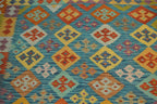 8' 2" x 9' 9" India Kilim Rug image 10