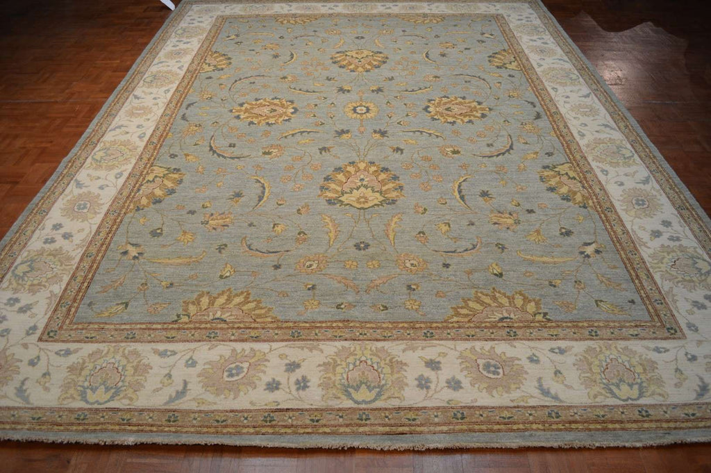 9' 2" x 12' 6" Pakistan Oushak Rug image 1