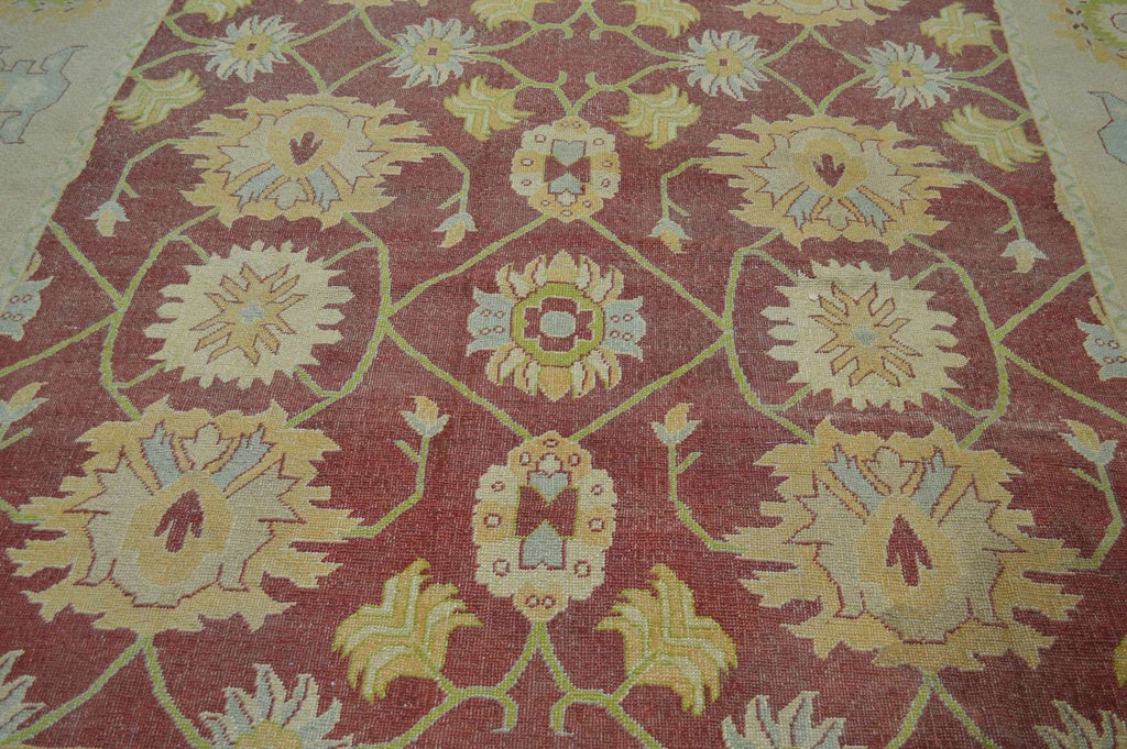 10' 6" x 13' 5" Turkish Oushak Rug image 8