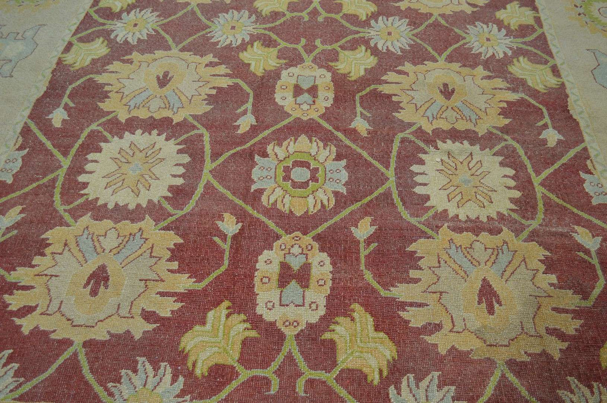 10' 6" x 13' 5" Turkish Oushak Rug image 8