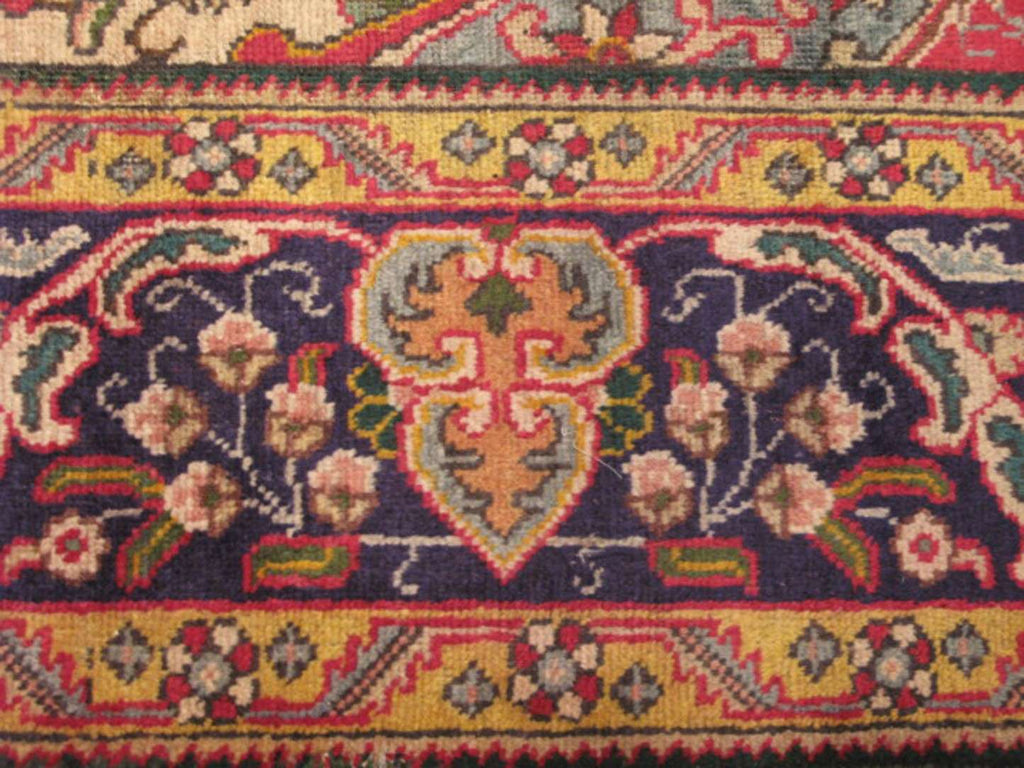 10' 0" x 12' 9" Persian Tabriz Rug image 2